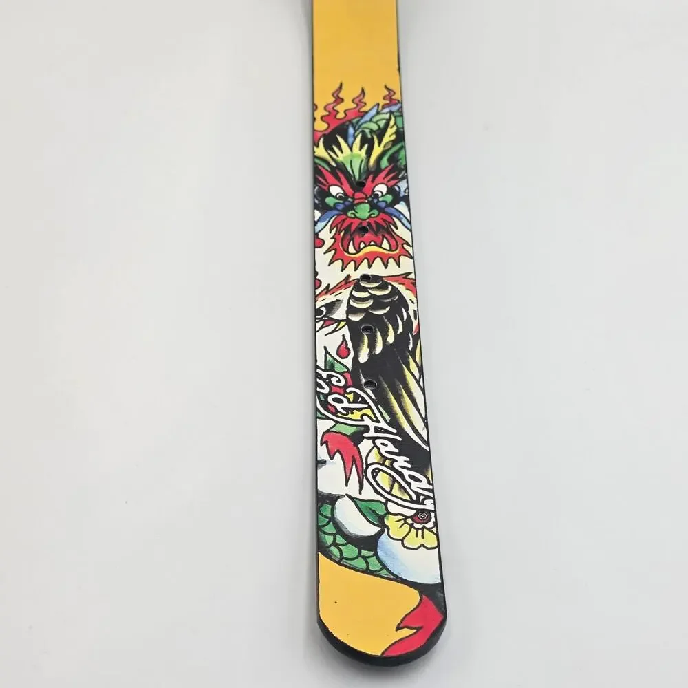 Ed Hardy For The World Men's Size 32 Reversible Belt New